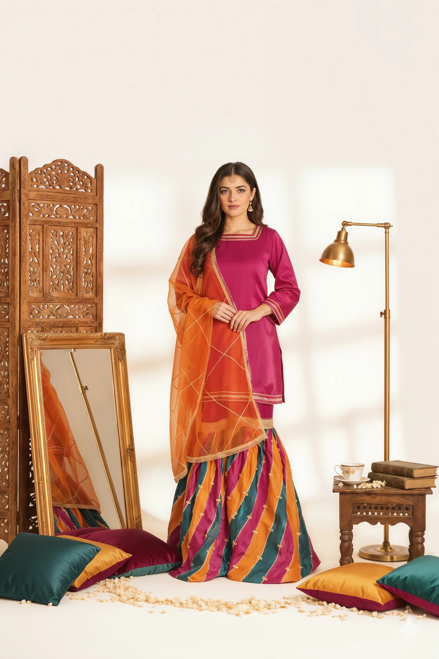 Chatta Patti | Gharara Dress | Function Dress | Customized | By Sunehri