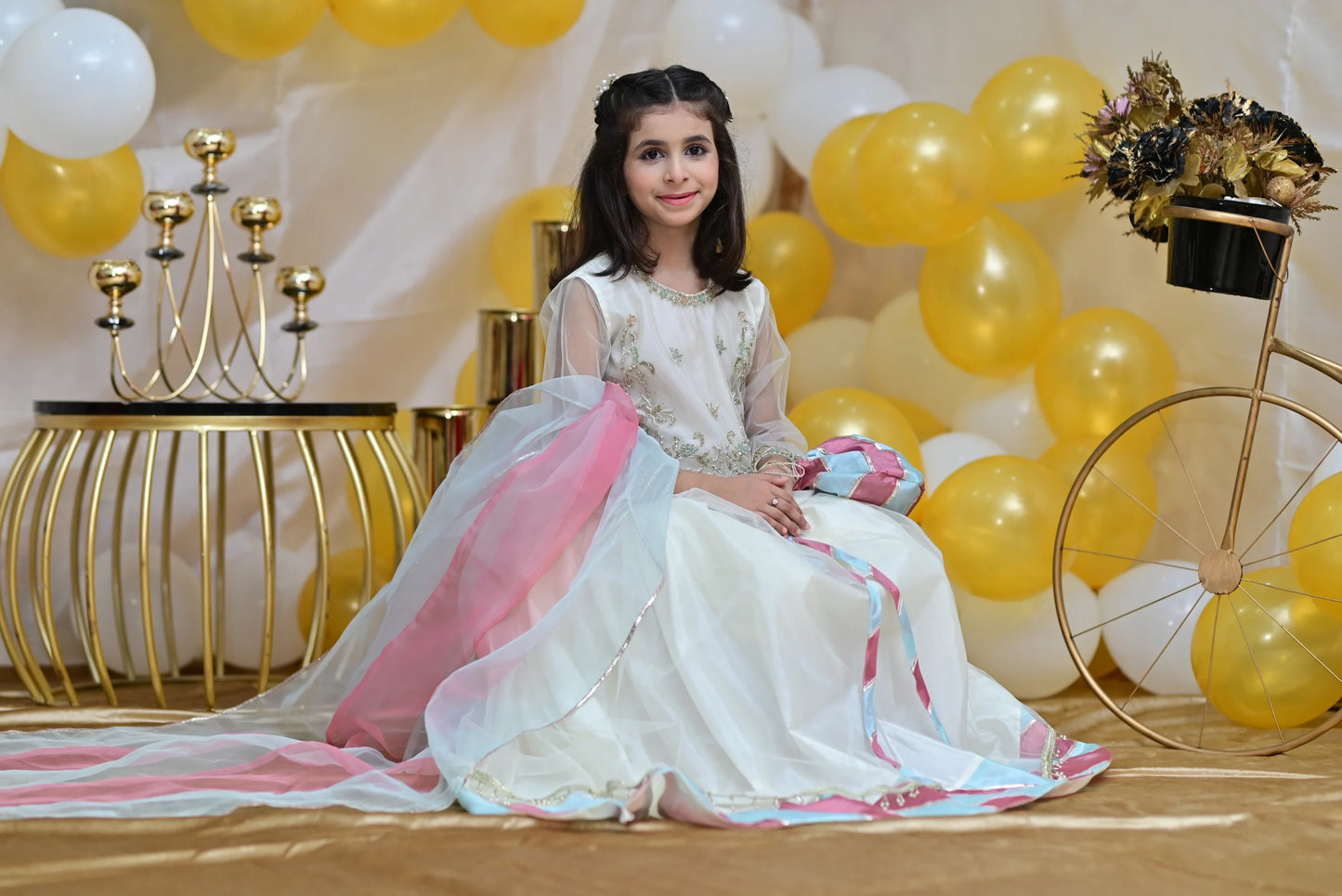 Elegant | Girls  Party Wear Maxi Dress