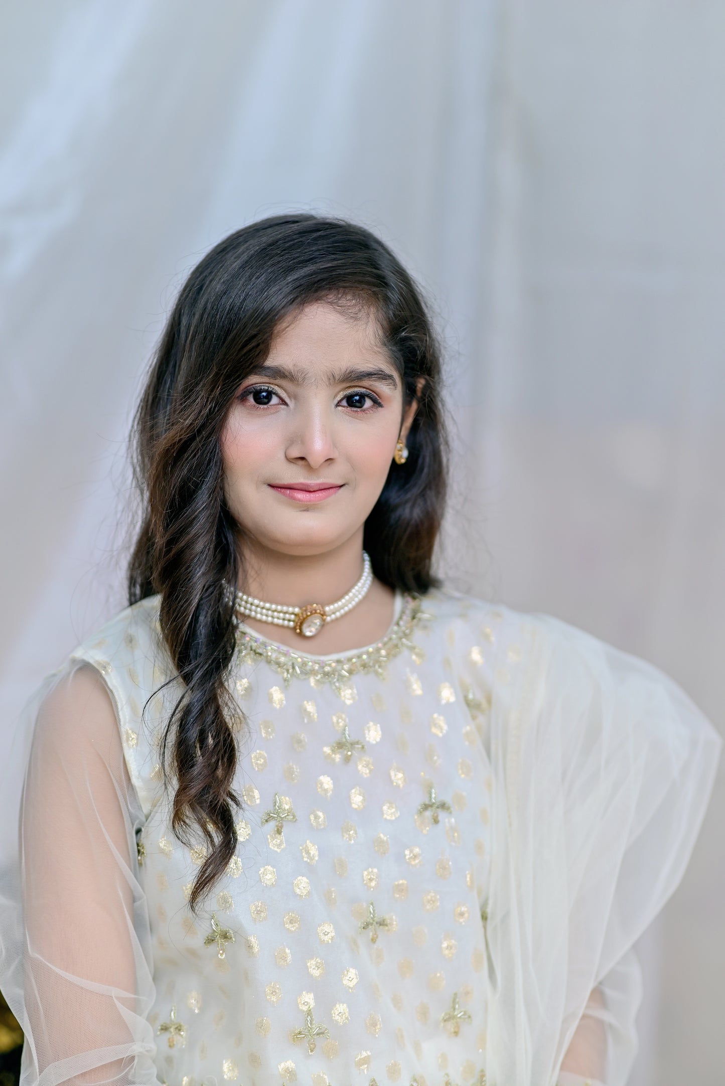 Grace | Organza Lorex Handmade Lehenga Cholli | Wedding Dress