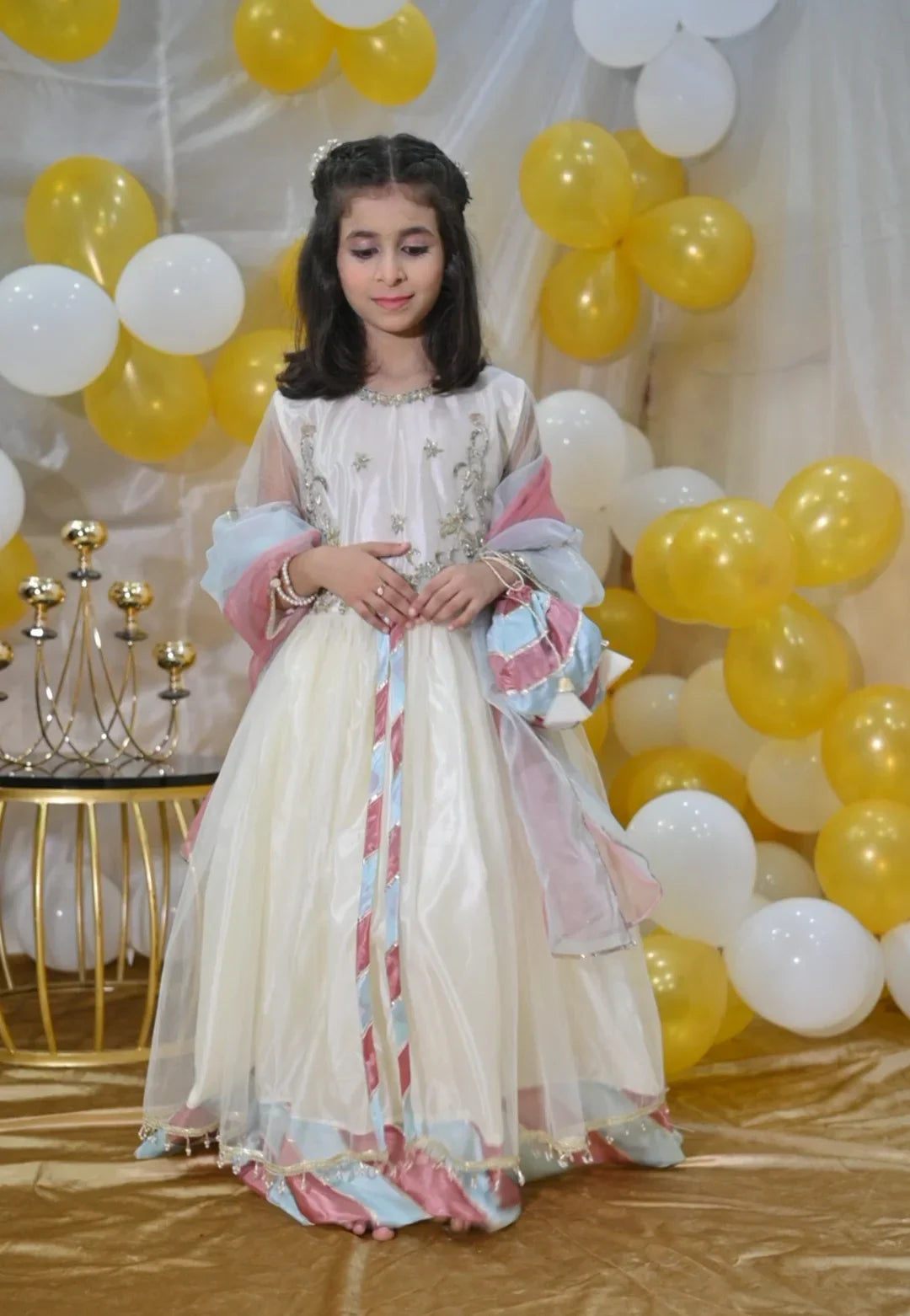 Elegant | Girls  Party Wear Maxi Dress