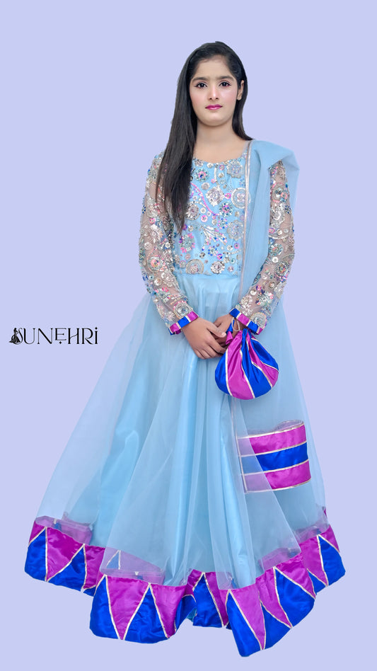 Chamak | Maxi Dress | Party wear